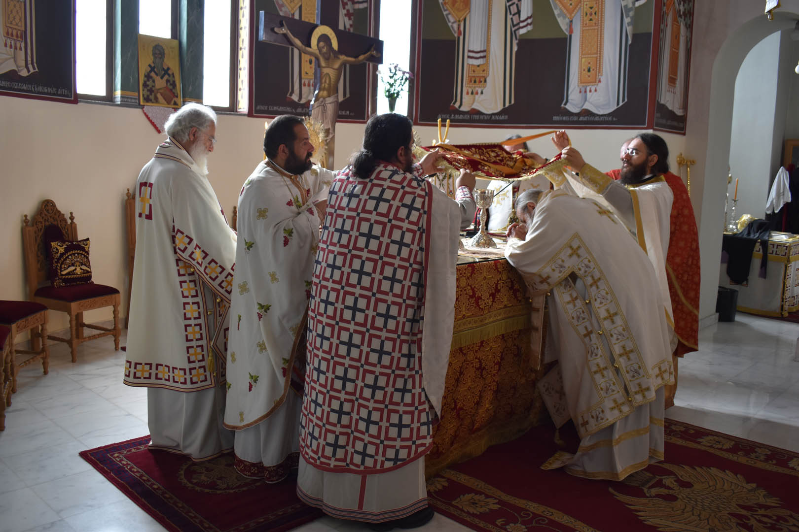 Slujire arhierească în Mitropolia de Arkalohori, Kastelliou și Viannou