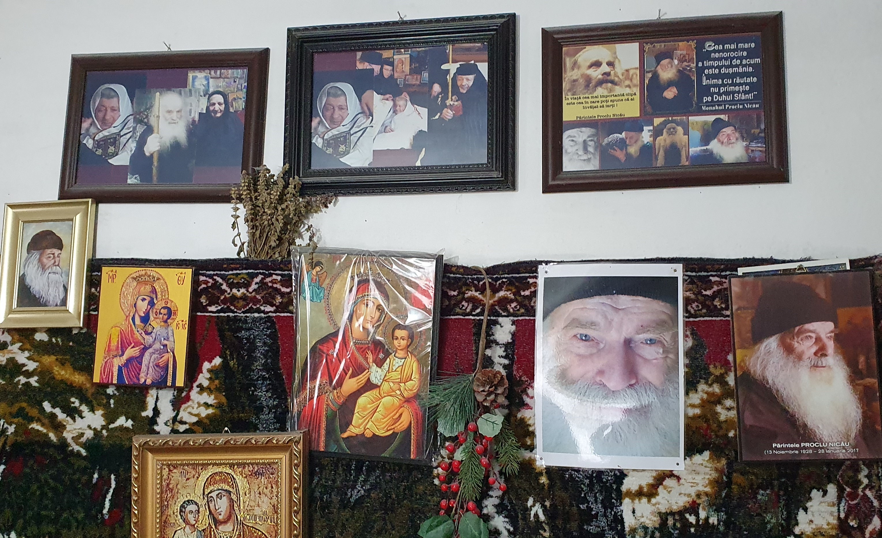 Monahia Maria Nicău, sora Părintelui Proclu, s-a mutat la cele veșnice