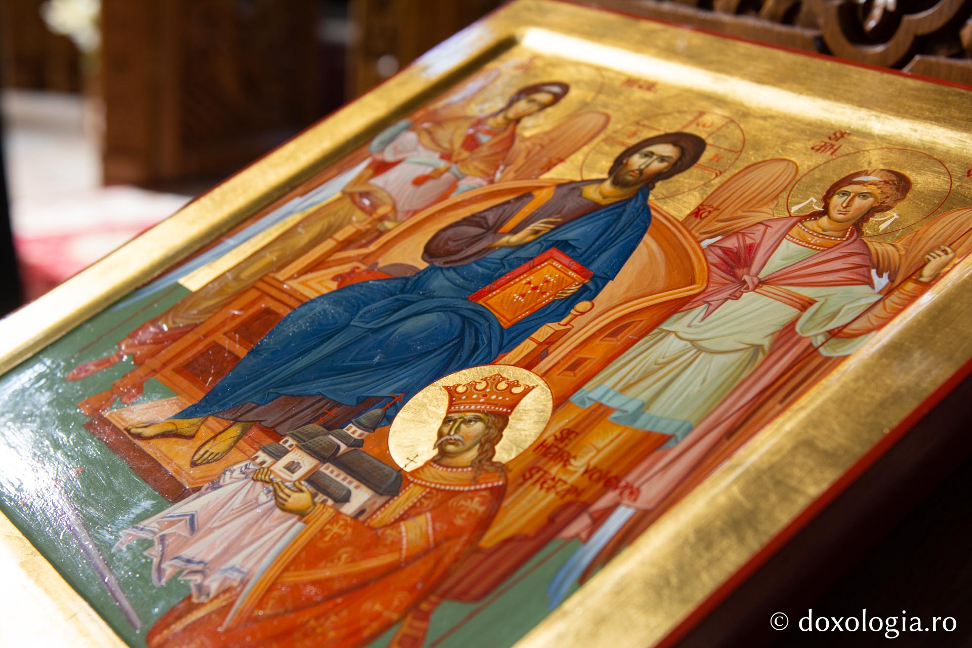 Slujba Vecerniei unită cu Litia, la Biserica „Binecredinciosul Voievod Ştefan cel Mare şi Sfânt” din Iaşi