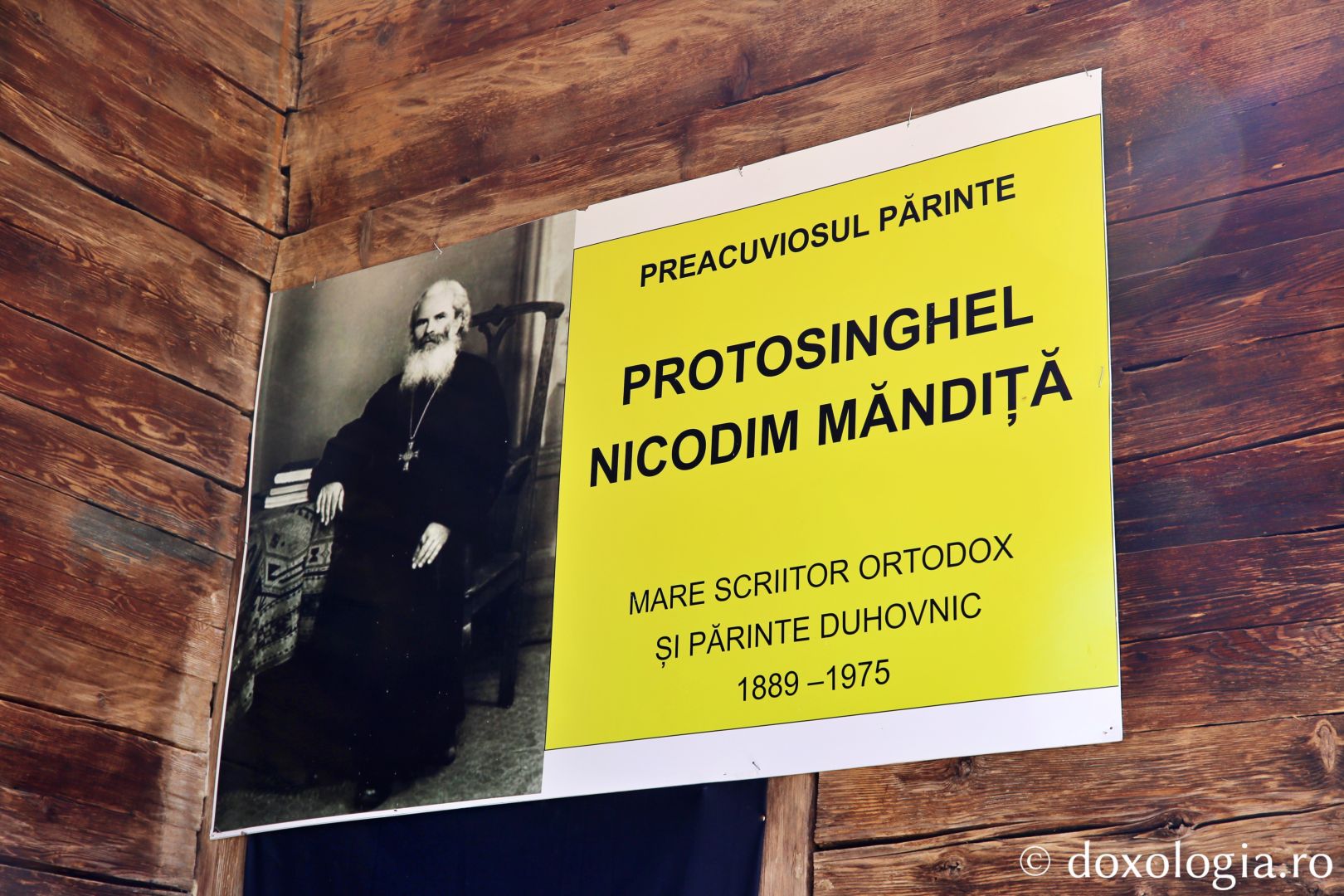 Duhovnicul Nicodim Măndiță, pomenit la Mănăstirea Agapia