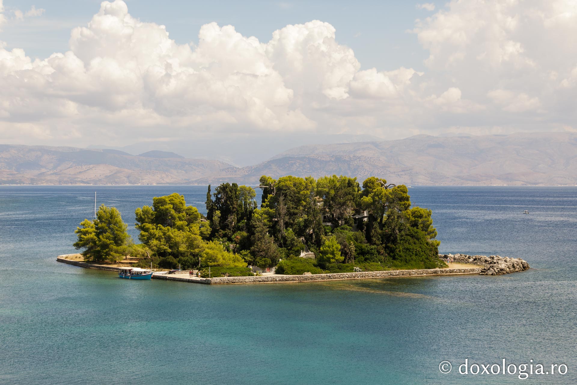 Insula Pontikonisi, Corfu