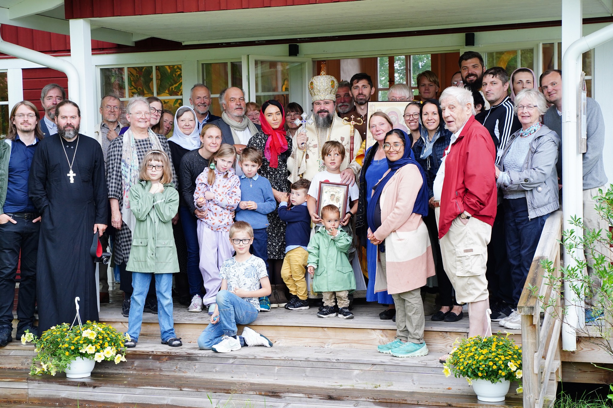 Vizita arhierească a PS Macarie în Parohia ortodoxă suedeză „Sfinții Apostoli Petru și Pavel” din orașul Leksand, regiunea Dalarna, Suedia