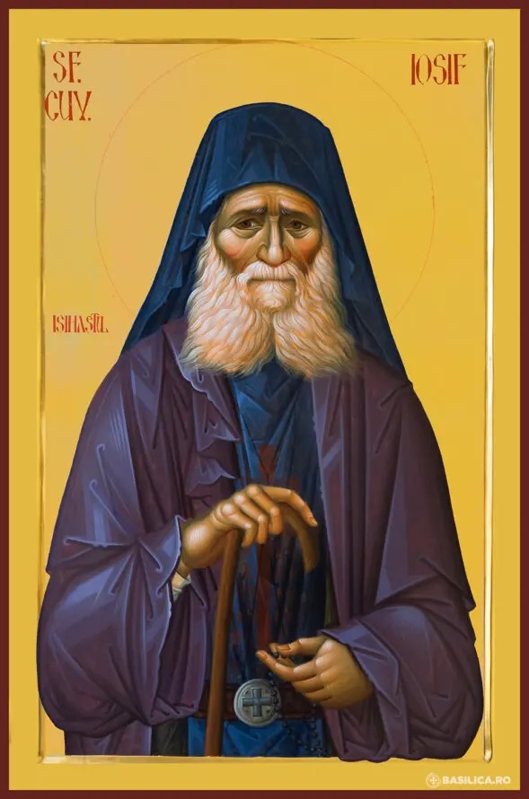 Sfântul Cuvios Iosif Isihastul