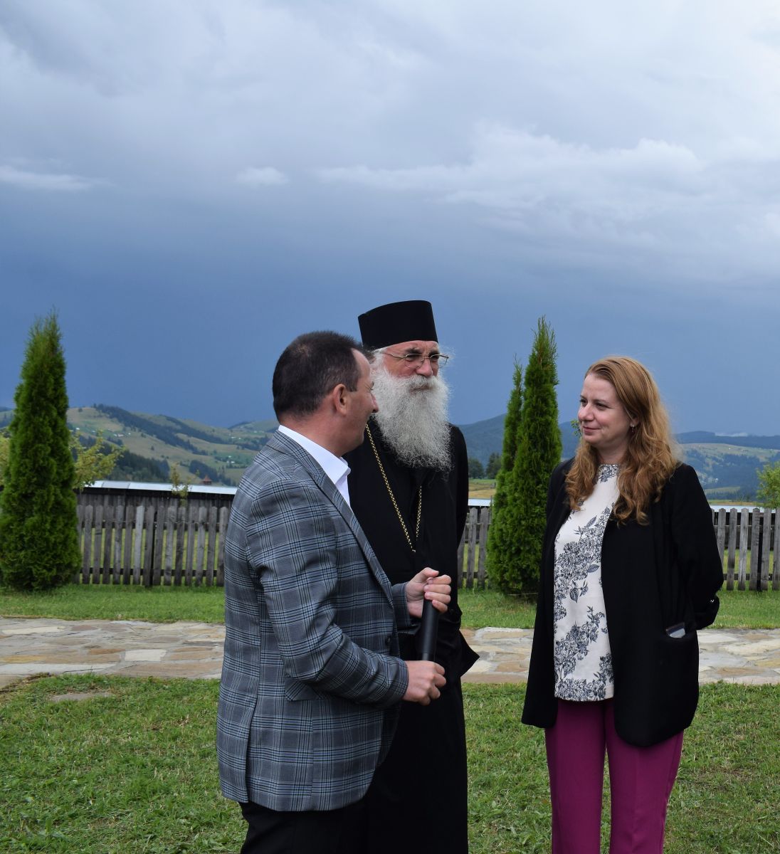 Ligia Deca, la Schitul Salaș