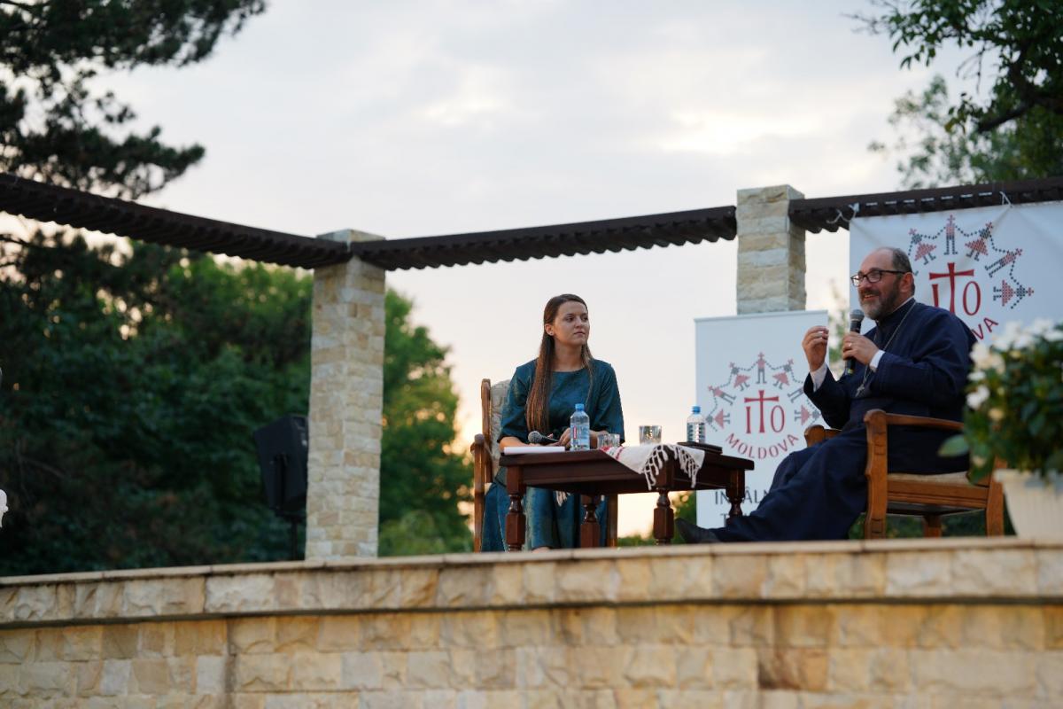 Părintele Constantin Necula, prezent la ITOM 2023 / Foto: ITOM