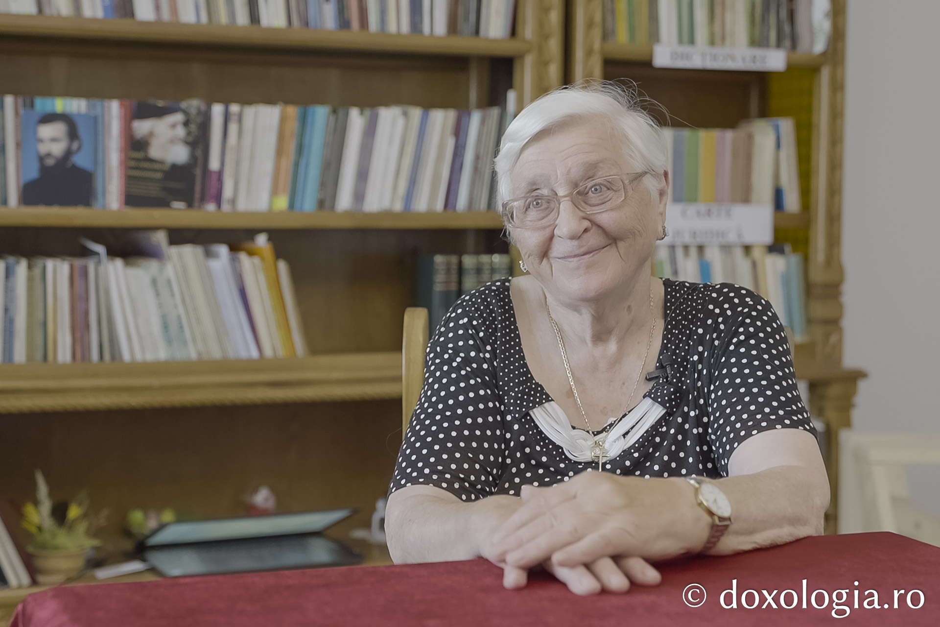 Beneficiar al Centrului Rezidențial pentru persoane vârstnice „Cuvioasa Nazaria”