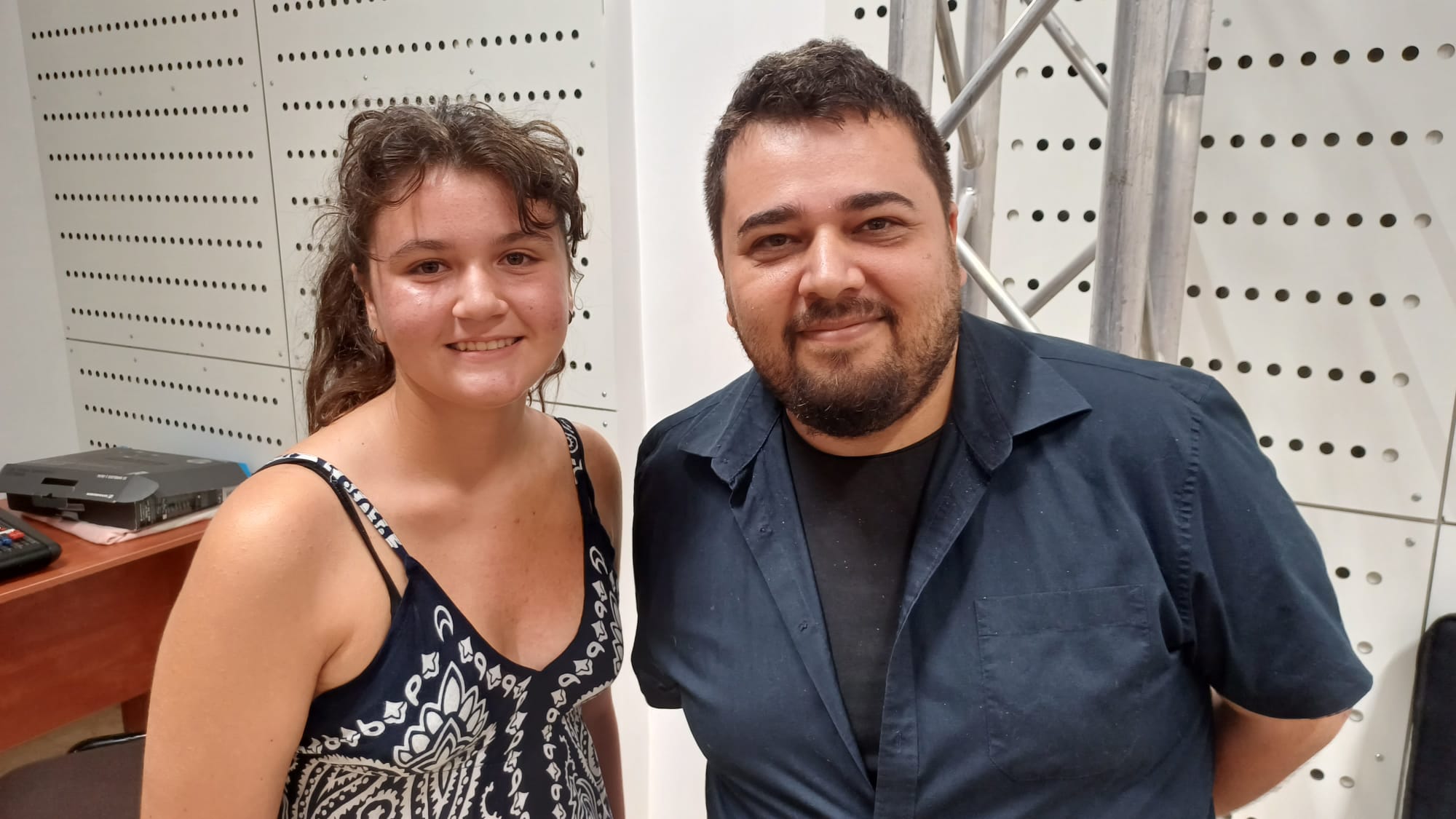 Victoria Pripon și cosmin Vaman la Festivalul-concurs Internațional de poezie, proză și grafică „Nicolae Dabija – Tăcerea răstignită”