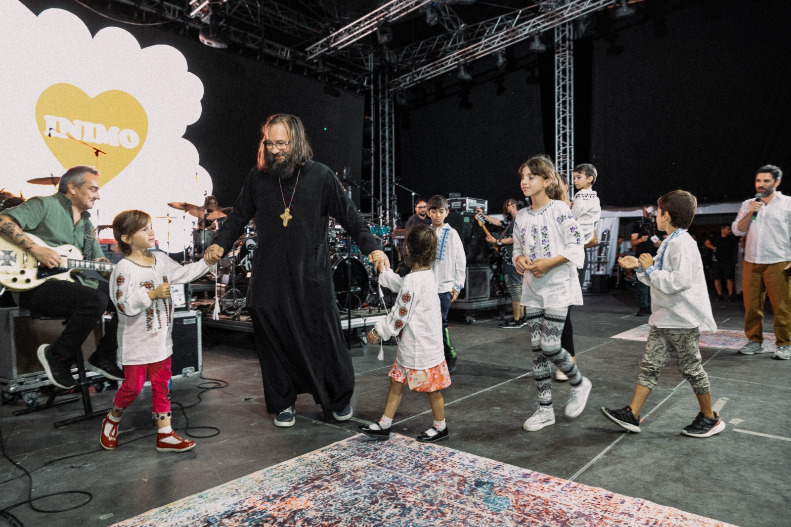 Pr. Dan Damaschin la Festivalul INIMO / Foto: INIMO Pr. Dan Damaschin la Festivalul INIMO / Foto: INIMO