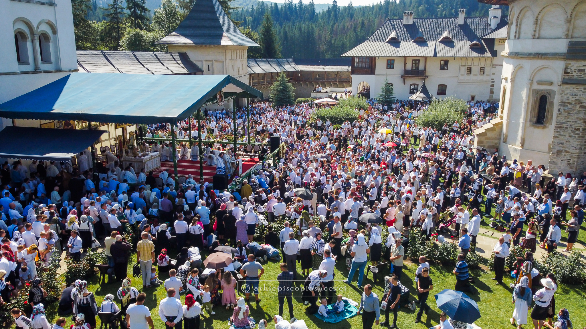 Hram la mănăstirea Putna județul Suceava 2023