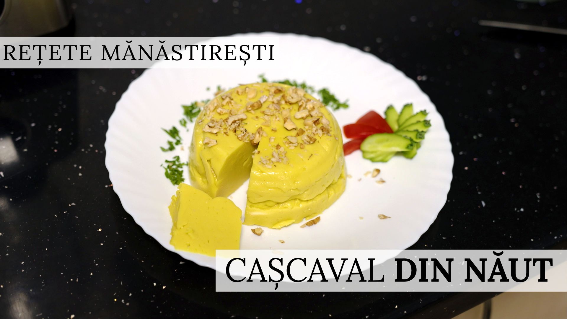 (Video) Cum se prepară cașcavalul din năut la Mănăstirea Sihăstria – Rețete mănăstirești Cașcaval din năut - rețeta părintelui Silvan de la Sihăstria