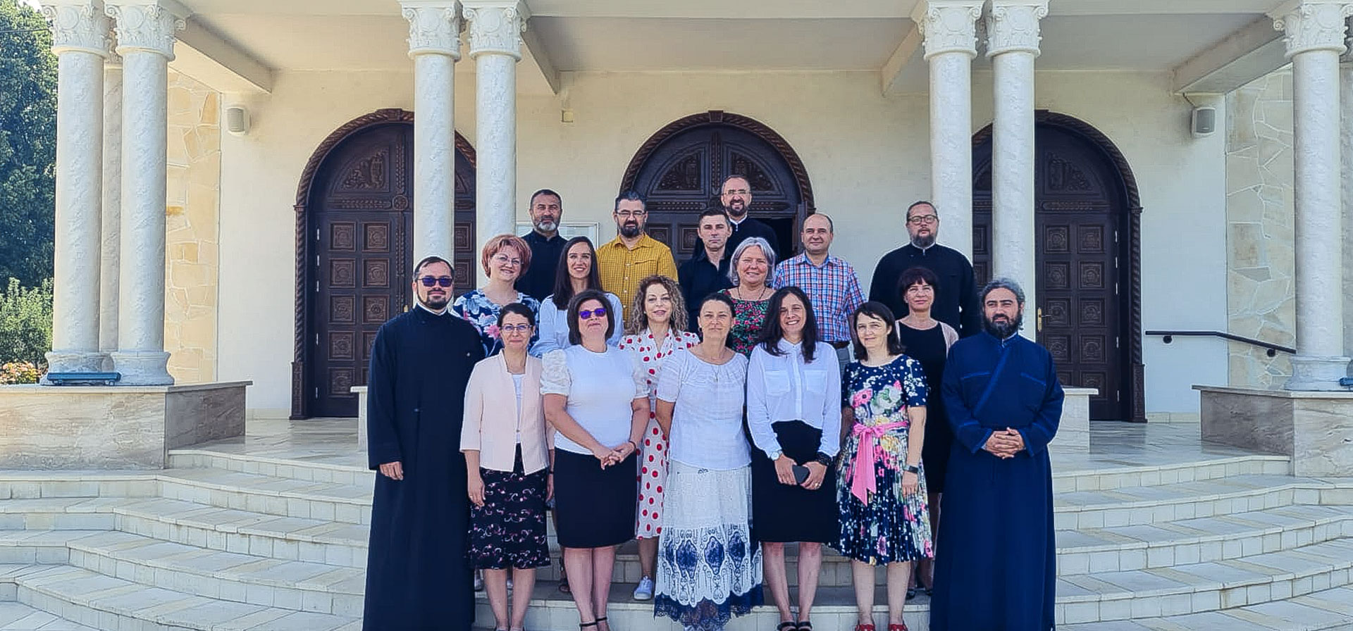 Cursanți în cadrul programului de consiliere în domeniul adicțiilor