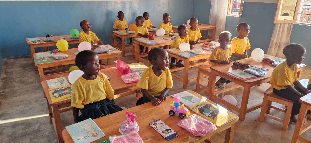 O grădiniță în cătunul Sfântului Gheorghe