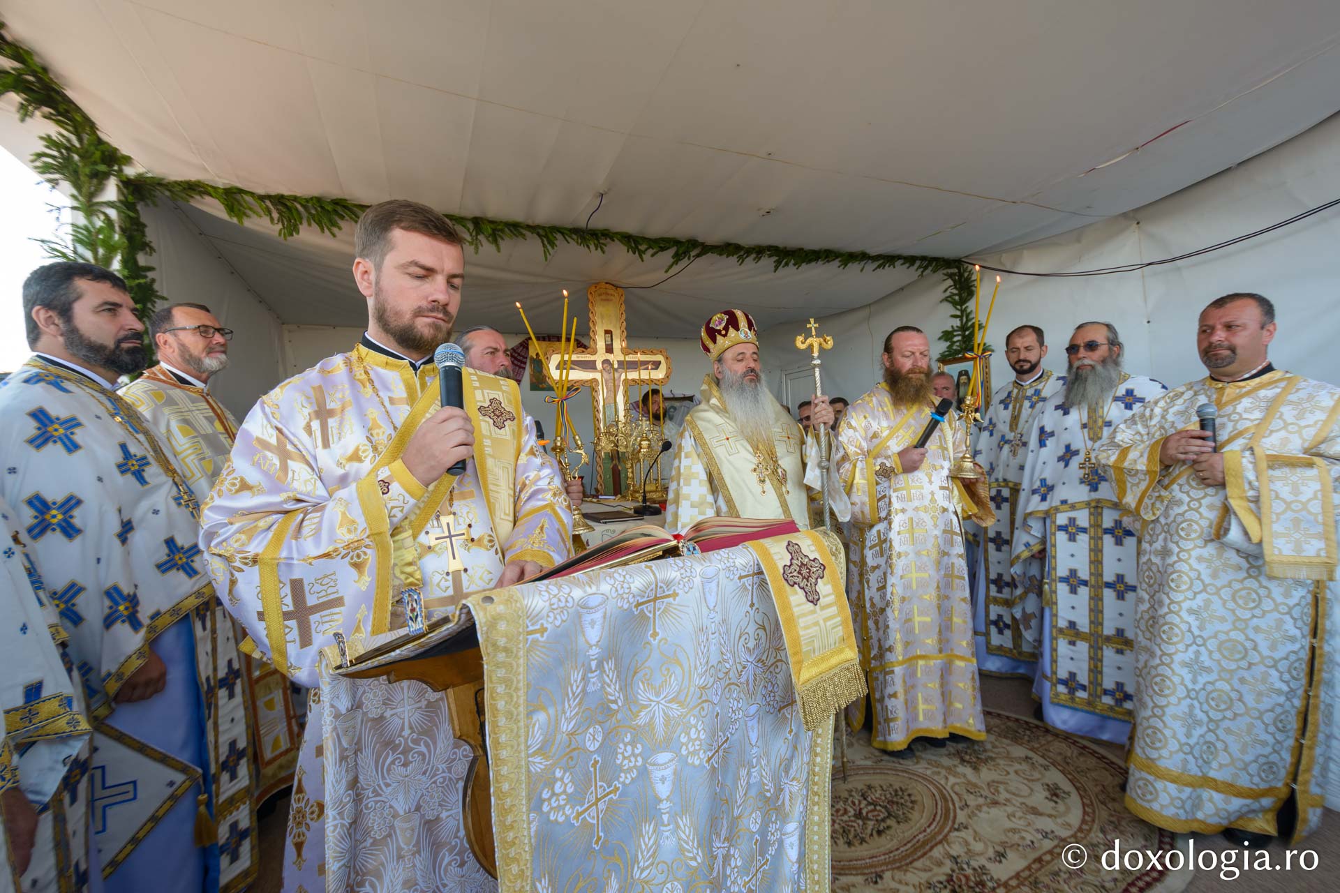 Momentul citirii Evangheliei