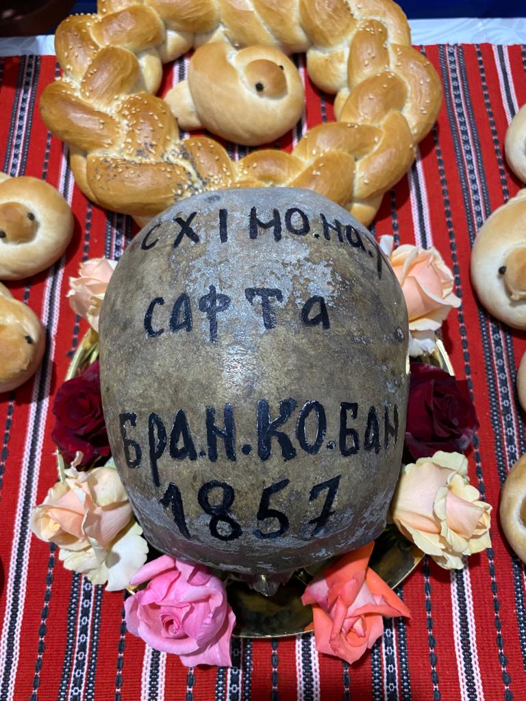 Capul schimonahiei Elisabeta Safta Brâncoveanu