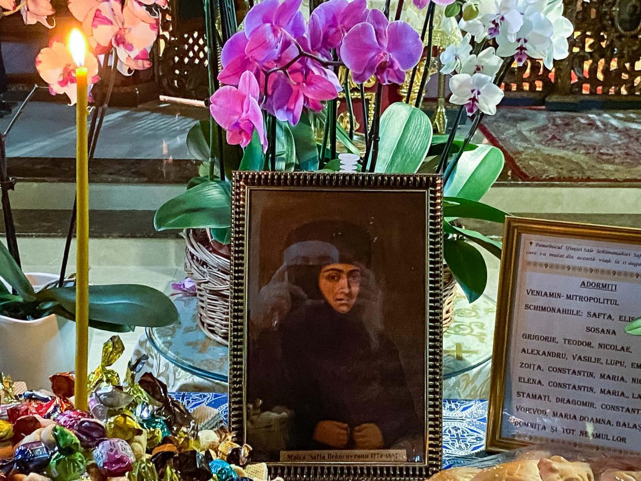 Portretul schimonahiei Elisabeta Safta Brâncoveanu