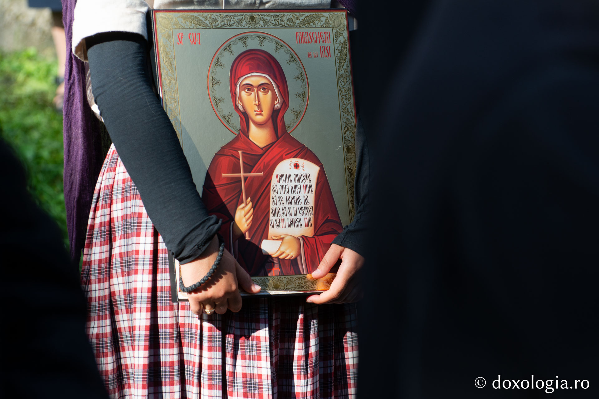 Icoana Sfintei Teodora de la Sihla / Foto: Mihail Vrăjitoru Icoana Sfintei Teodora de la Sihla
