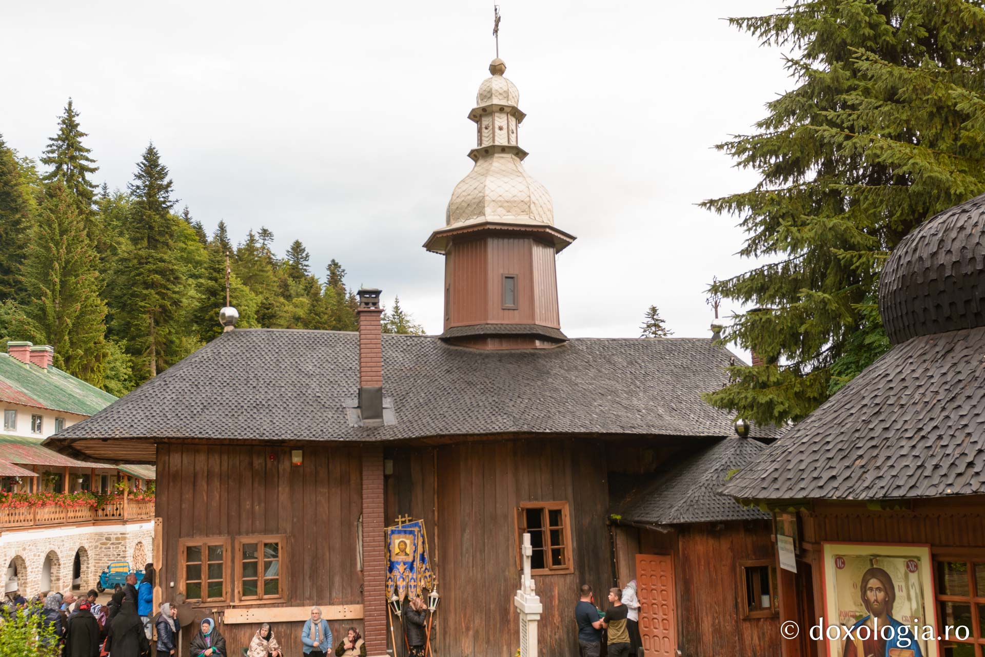 Biserica Mănăstirii Sihla / Foto: Mihail Vrăjitoru Biserica Mănăstirii Sihla
