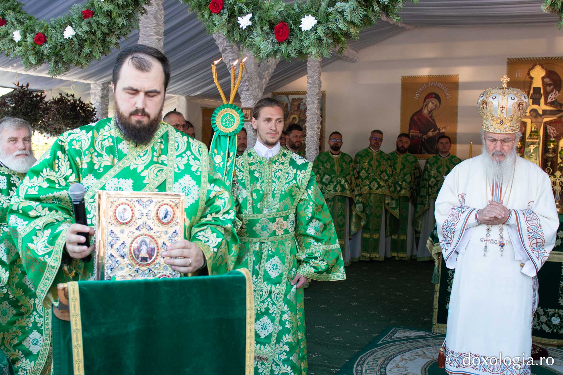 Momentul citirii Evangheliei