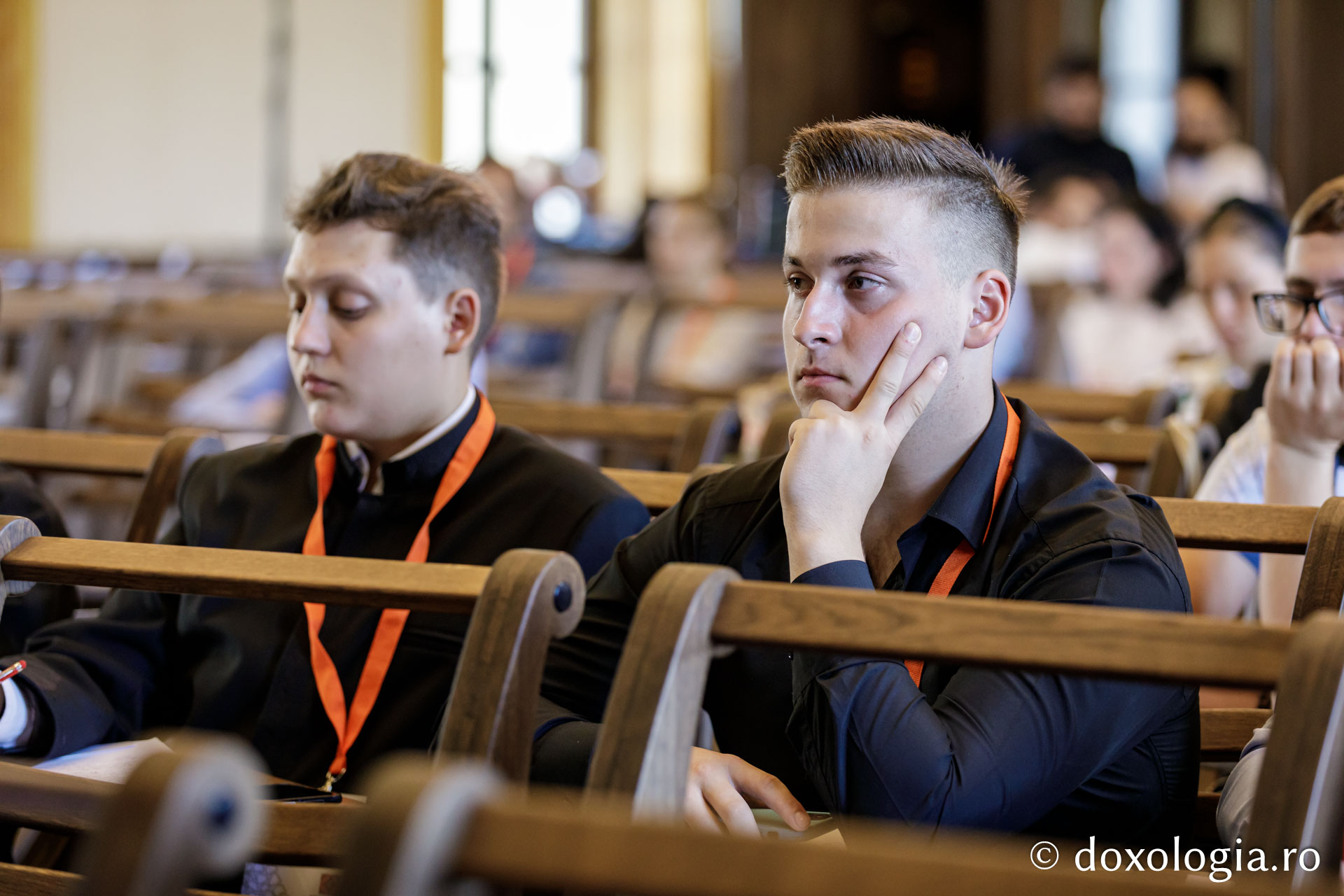 Participanți la atelier de imnografie