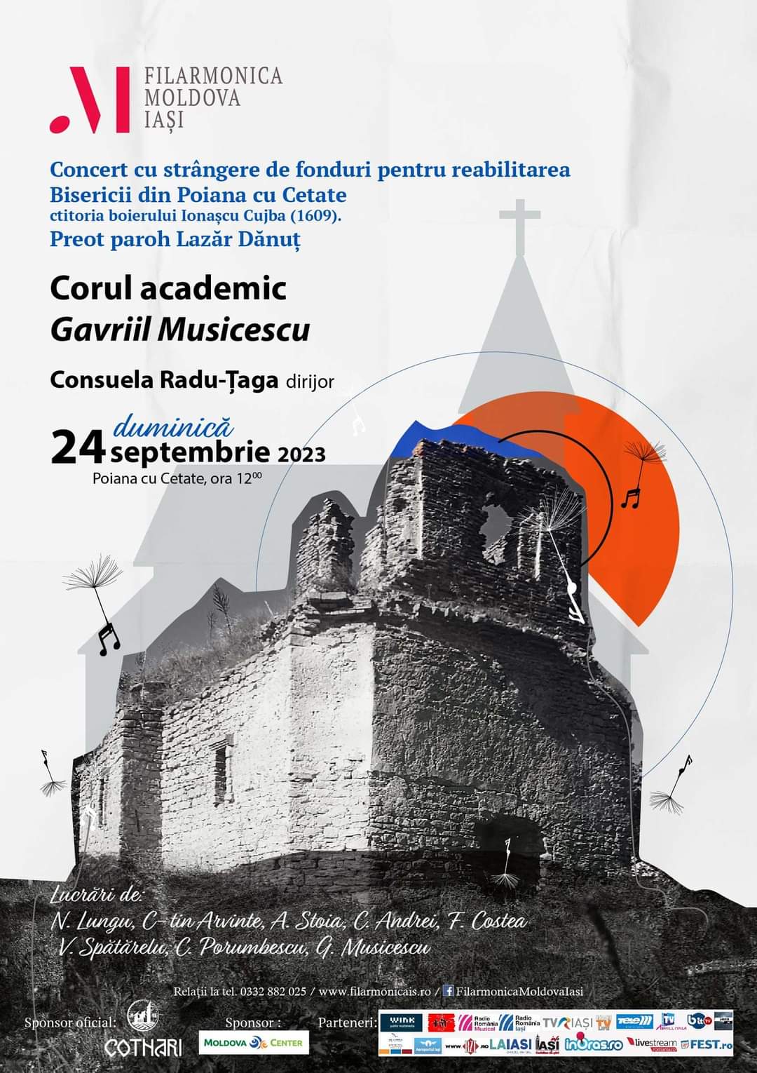 Corul academic „Gavriil Musicescu” concert Corul academic „Gavriil Musicescu”