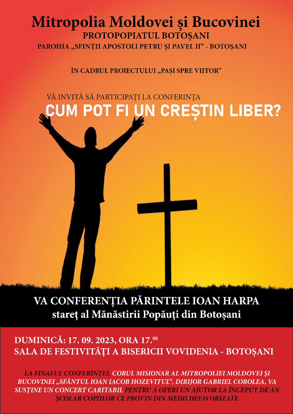 Conferința „Cum pot fi un creștin liber?”