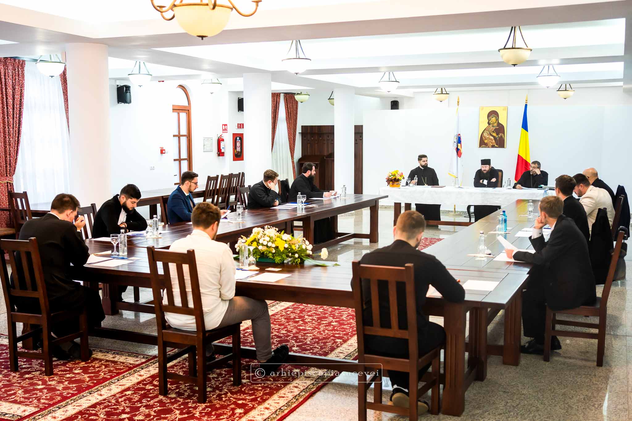 Comisia de examen prezidată de PS Damaschin Dorneanul