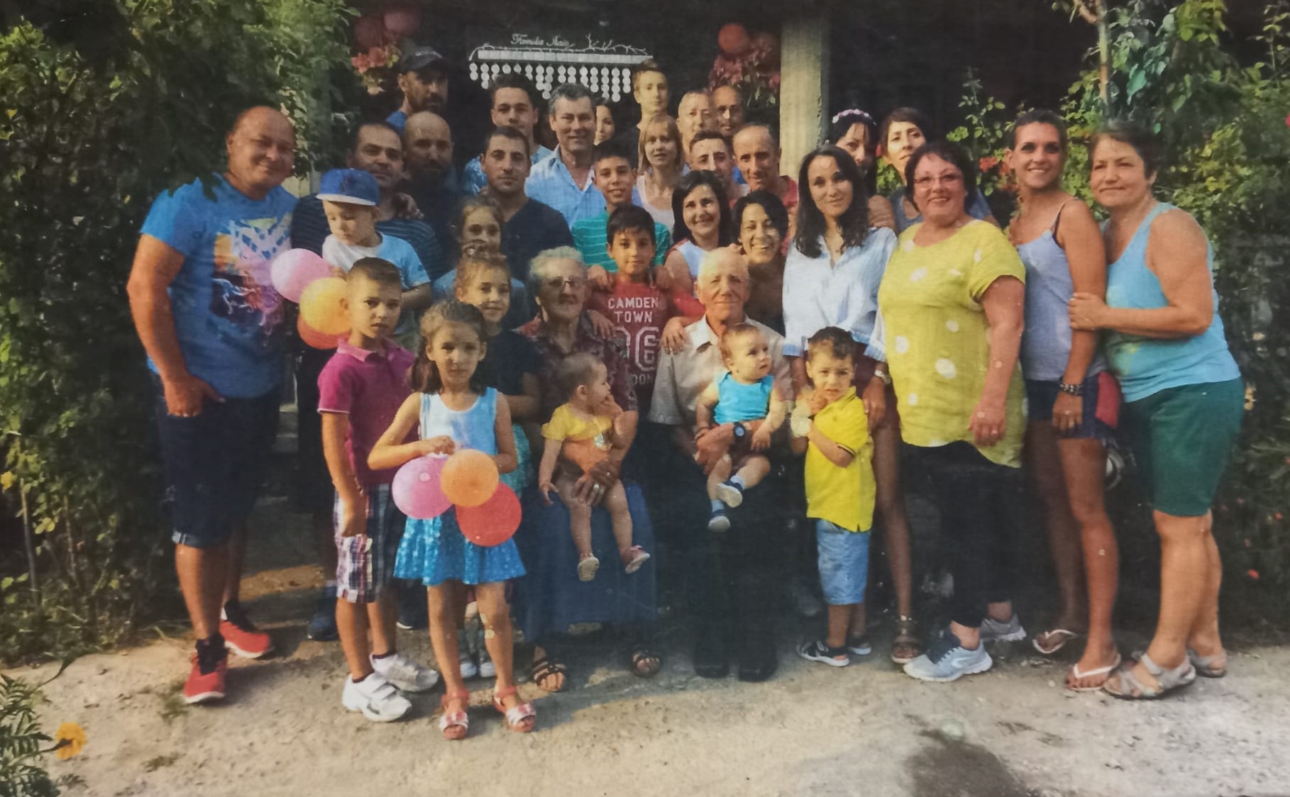 Familia Isaic - fotografie de familie la 50 de ani de la căsătorie