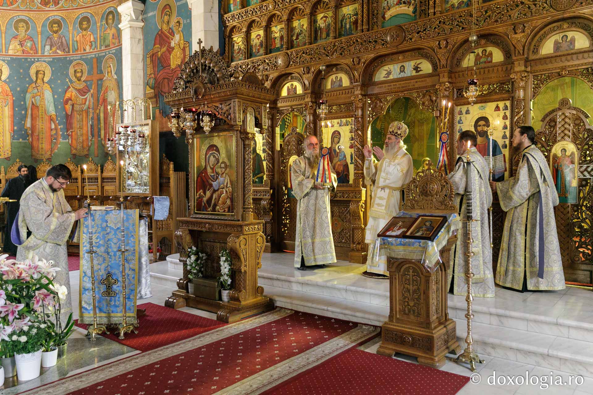 Momentul citirii Evangheliei