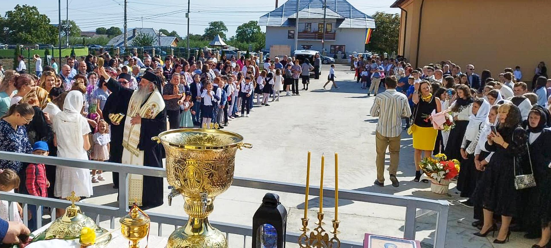 Slujba de Tedeum la deschiderea anului școlar de la Liceul Teologic Ortodox „Cuvioasa Parascheva” de la Mănăstirea Agapia Slujba de Tedeum