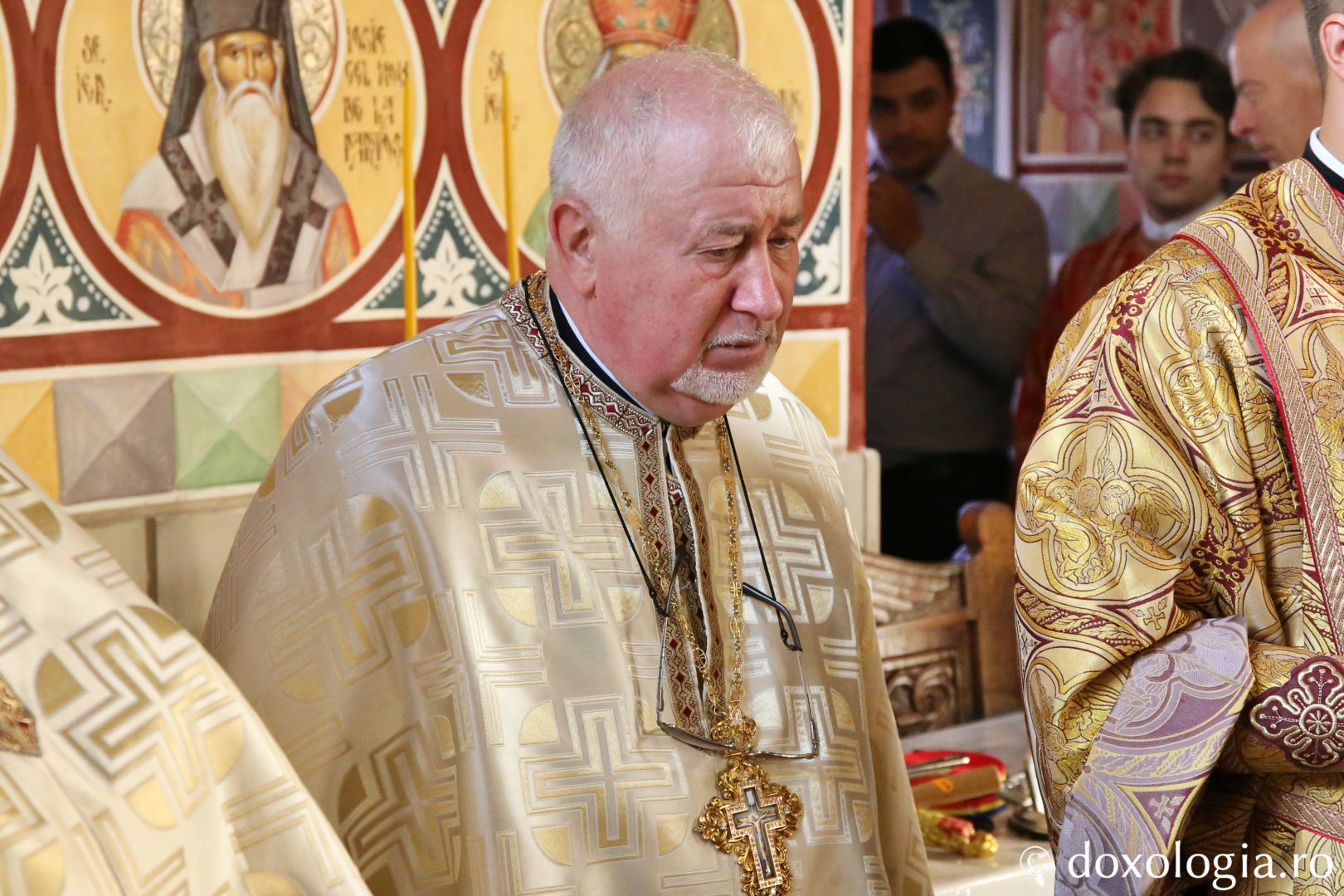 Părintele Gheorghe Ailioaiei, parohul Bisericii „Sfântul Gheorghe” din Piatra Neamț / Foto: Flavius Popa