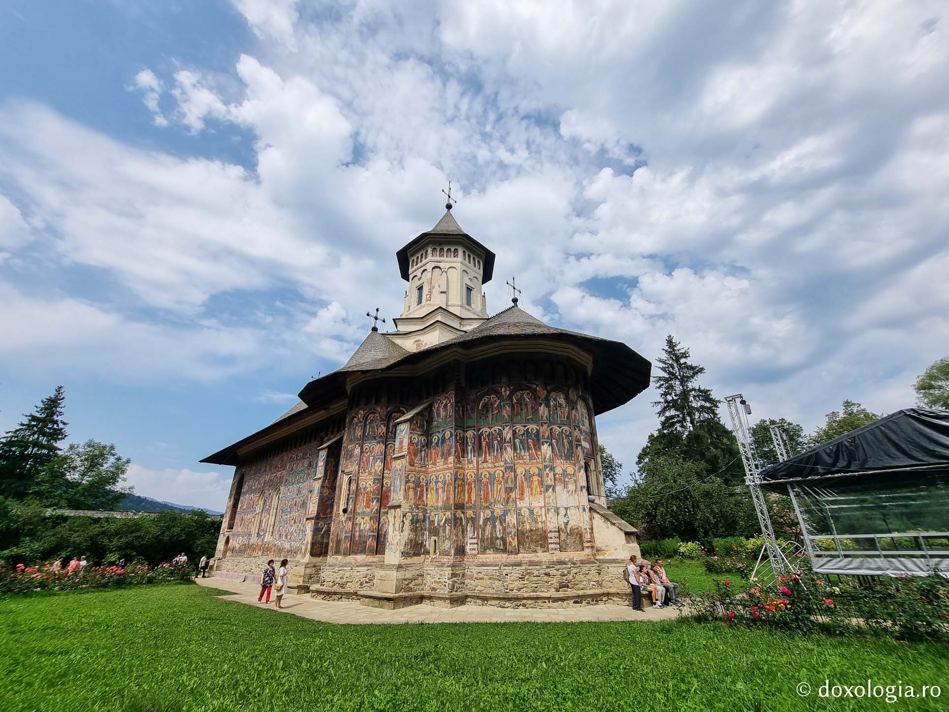 Mănăstirea Moldovița / Foto: Magda Buftea Biserica Mănăstirii Moldovița