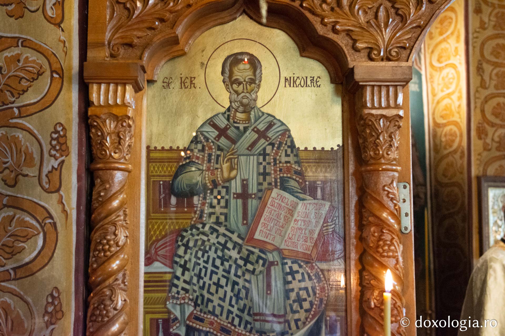 Icoană cu Sfântul Ierarh Nicolae