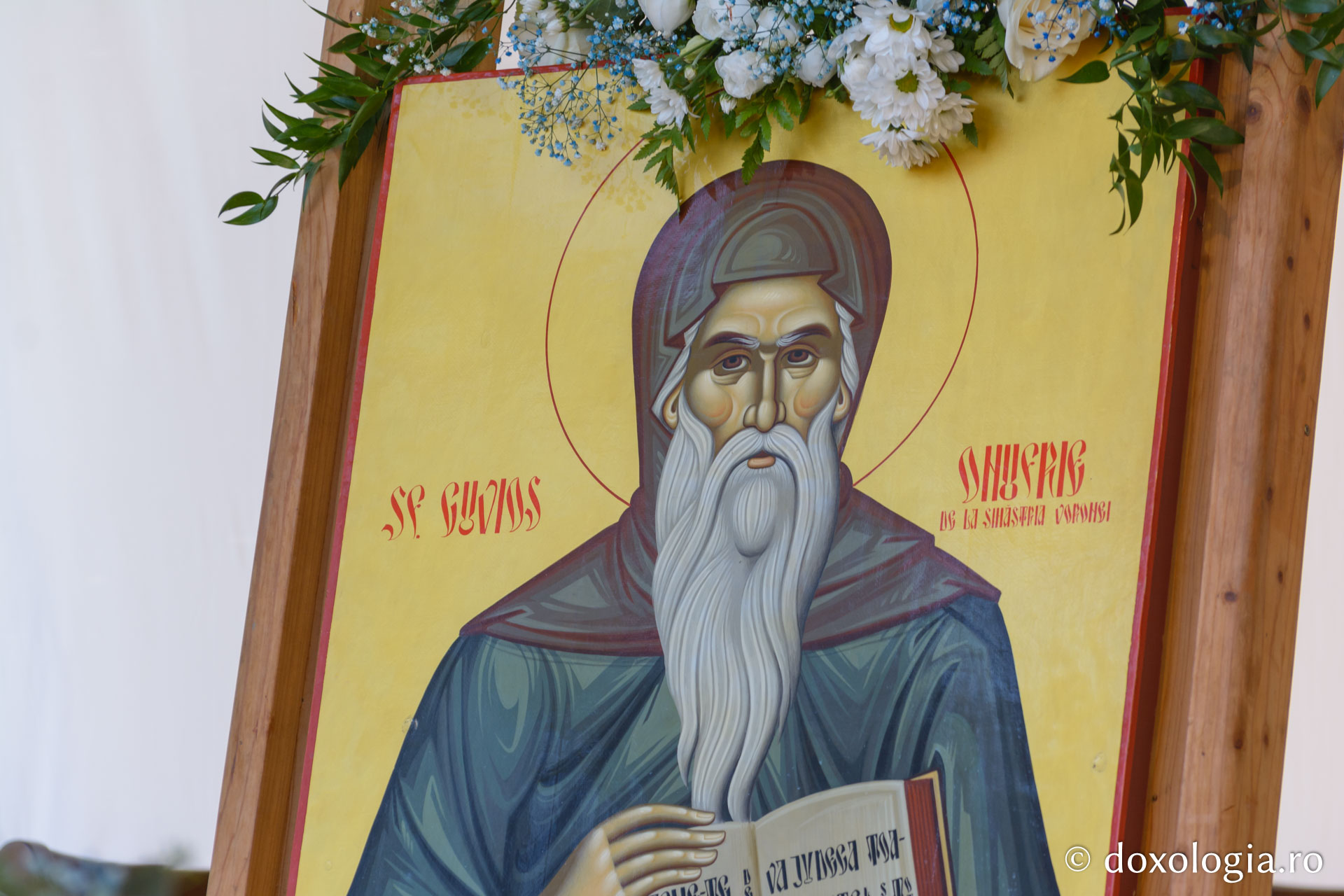 Icoana Sfântului Onufrie de la Vorona