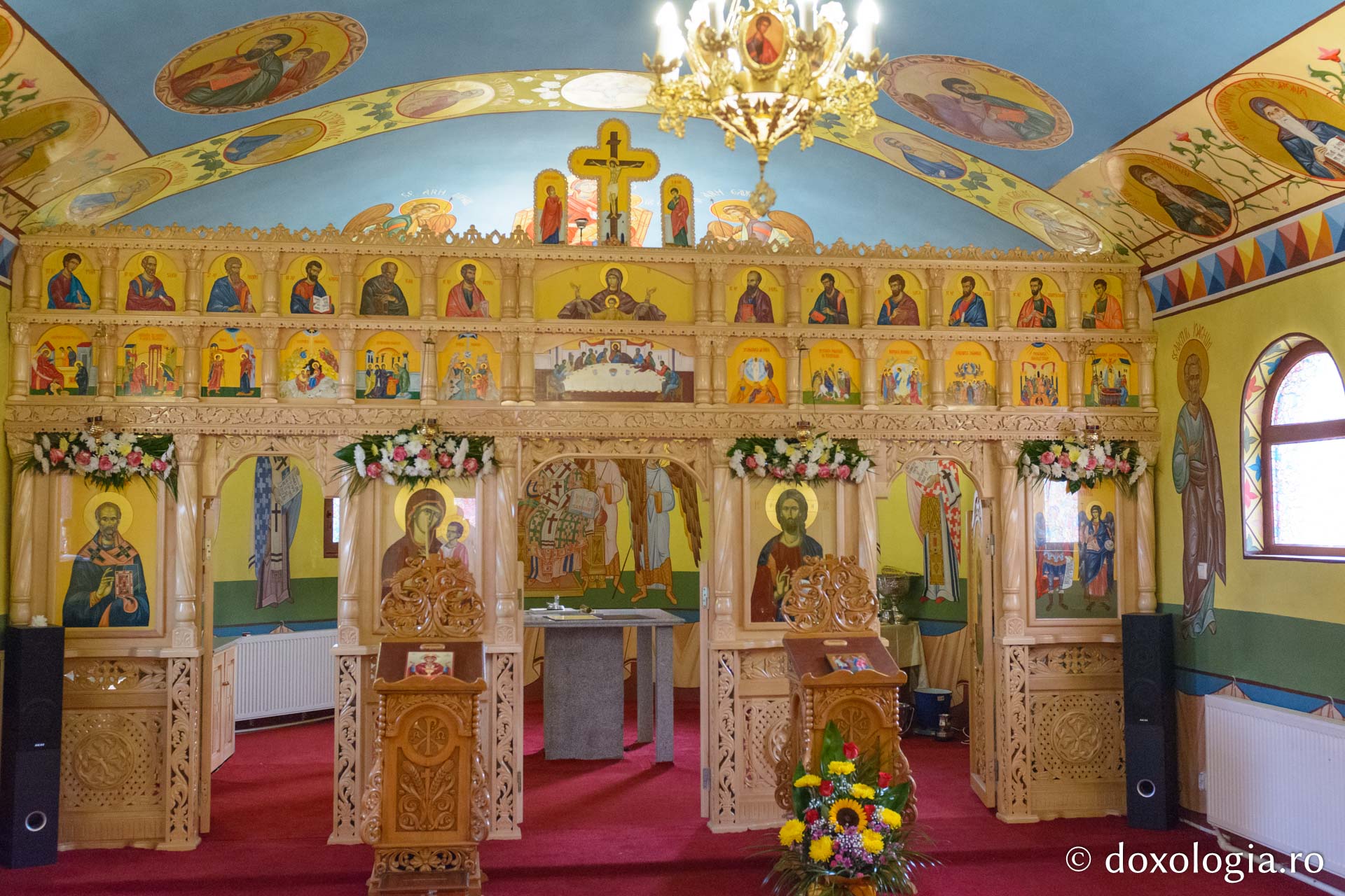 Catapeteasmă / Foto: Mihail Vrăjitoru Catapeteasmă de biserică ortodoxă