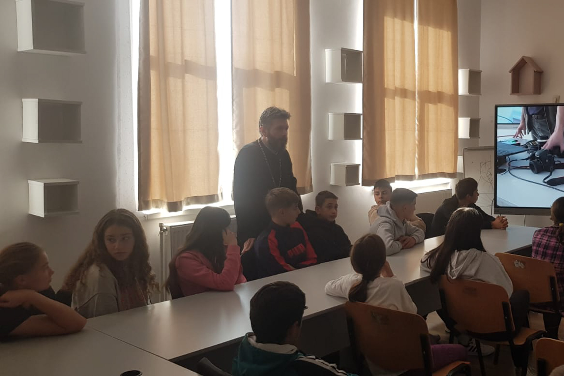 Curs de artă fotografică la Schitu Duca