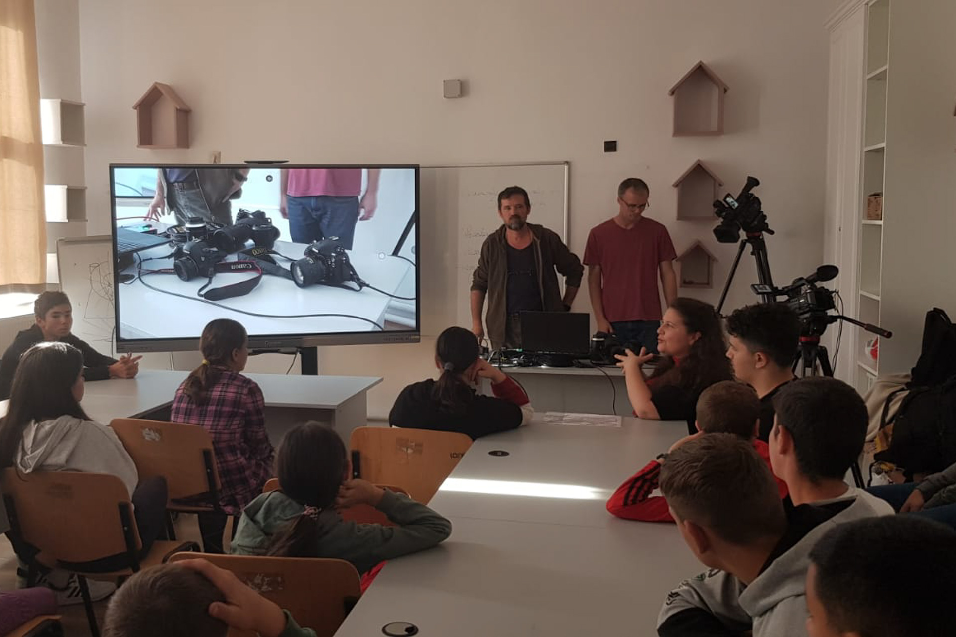 Curs de artă fotografică la Schitu Duca