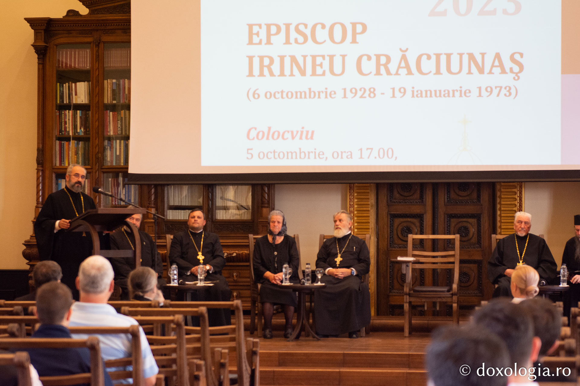 Colocviu în cinstea Episcopului Irineu Crăciunaș / Foto: Mihail Vrăjitoru Colocviu în cinstea Episcopului Irineu Crăciunaș