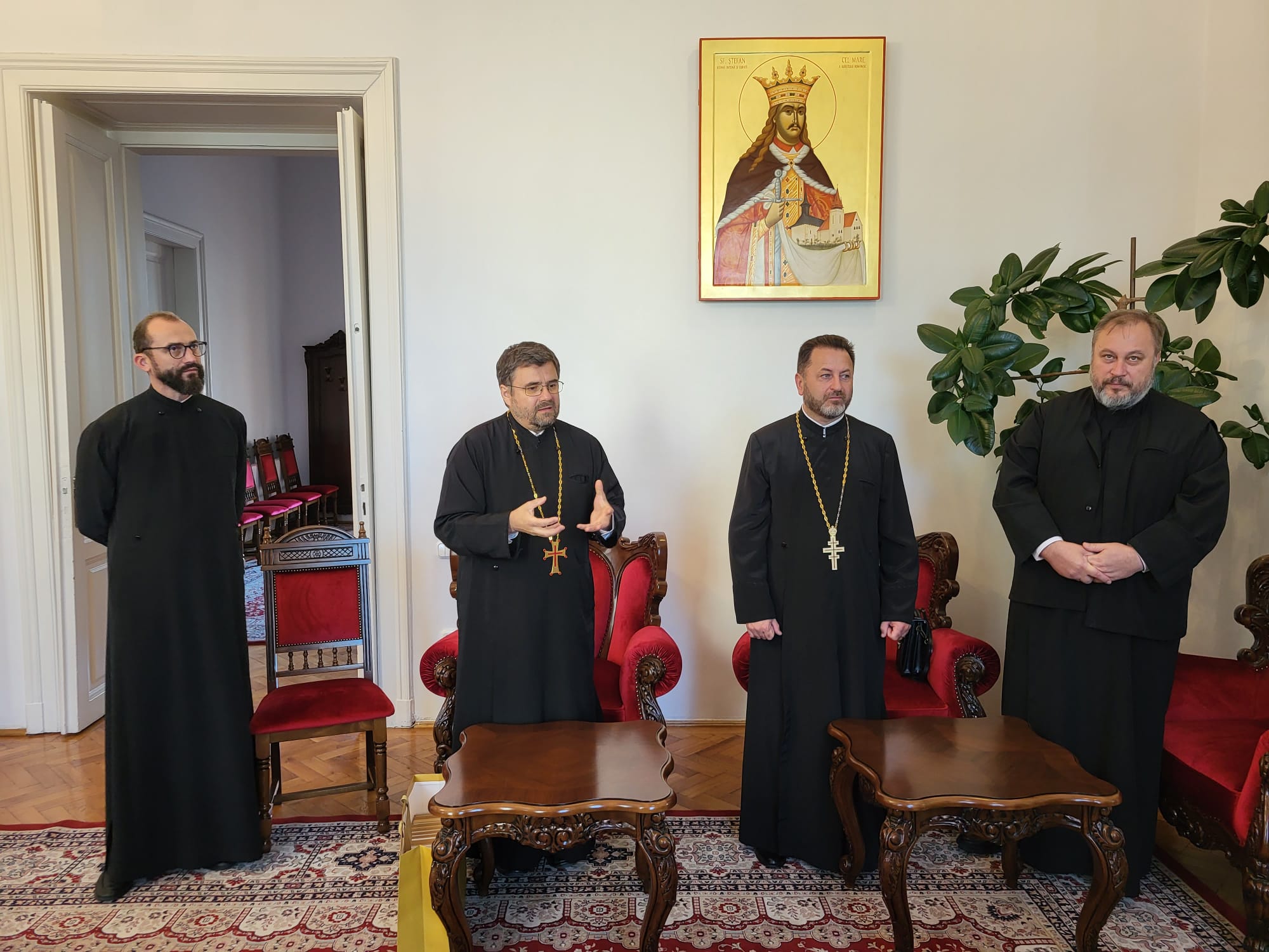 Directorii Seminariilor Teologice din Arhiepiscopia Iașilor, în vizită la Cluj Napoca Directorii Seminariilor Teologice din Arhiepiscopia Iașilor, în vizită la Cluj Napoca