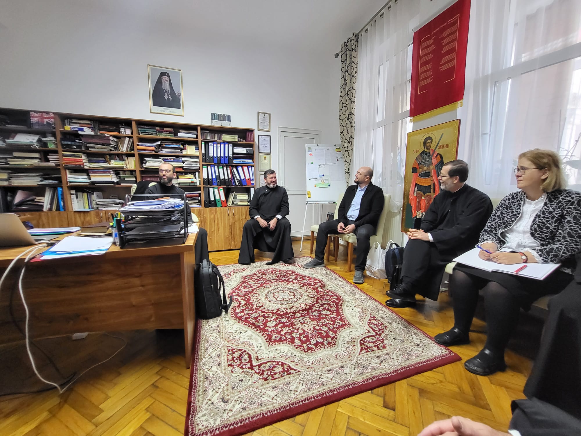 Directorii Seminariilor Teologice din Arhiepiscopia Iașilor, în vizită la Cluj Napoca Directorii Seminariilor Teologice din Arhiepiscopia Iașilor, în vizită la Cluj Napoca