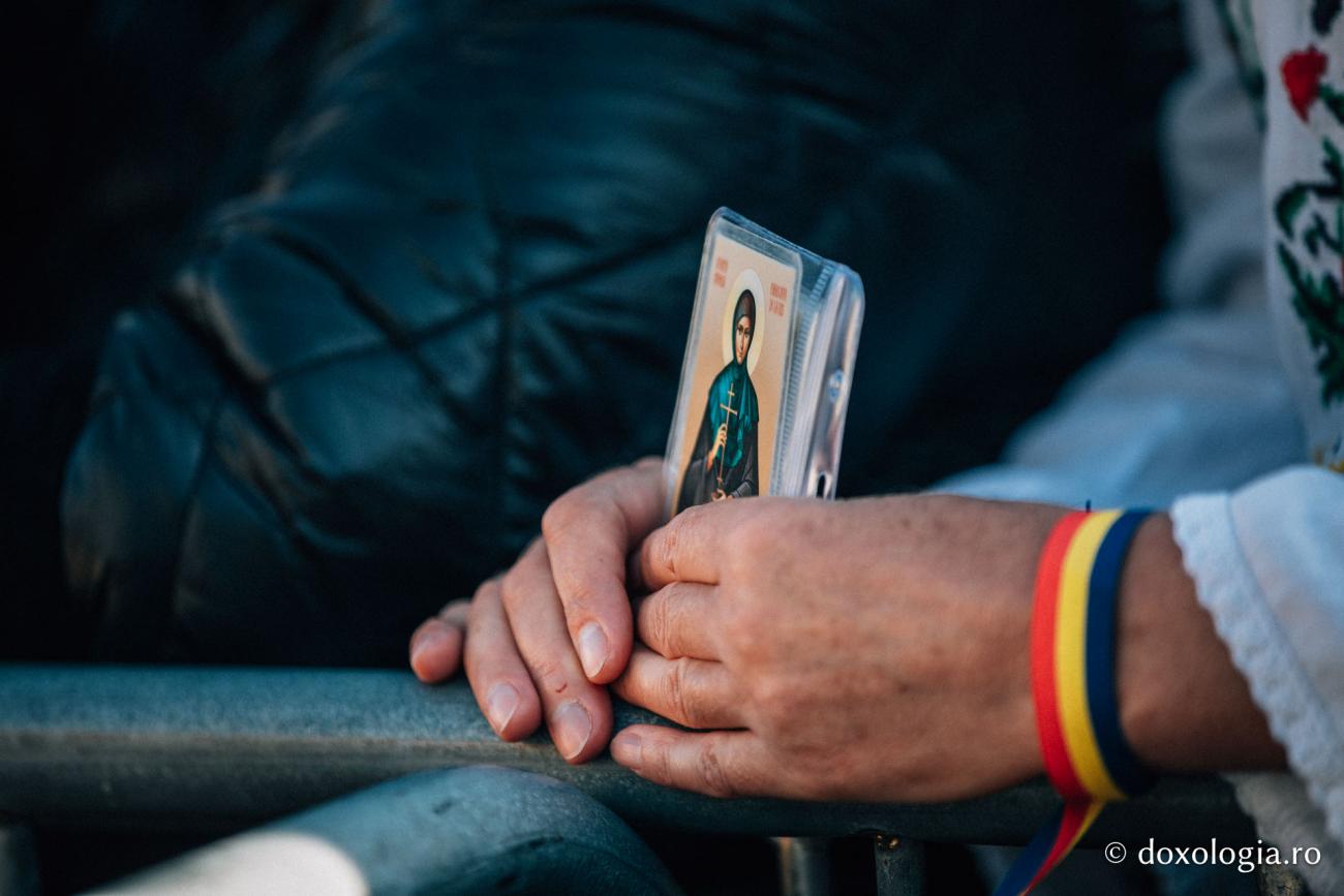 Icoană cu Sfânta Cuvioasă Parascheva de la Iași / Foto: Oana Nechifor Icoană cu Sfânta Cuvioasă Parascheva de la Iași