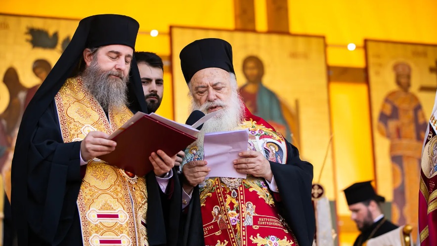 Icoana Panaghia Soumelá a ajuns la București