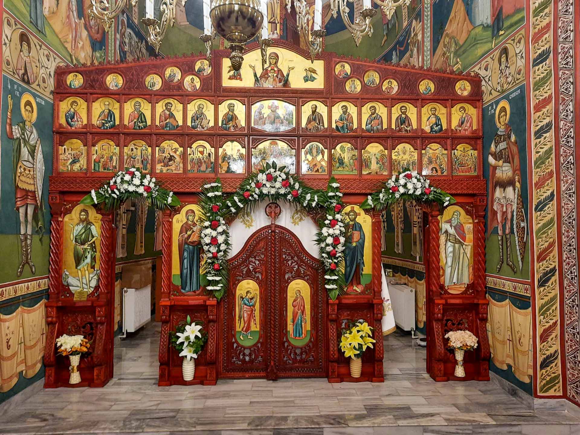 Catapeteasmă de biserică ortodoxă