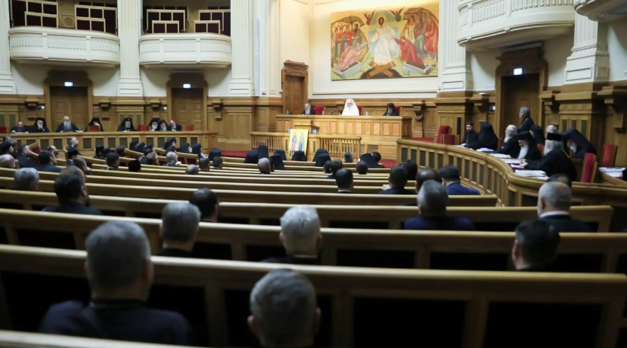Ședința de lucru a Sfântului Sinod / Foto: Mirecea Florescu / basilica.ro Activitățile dedicate Anului omagial și comemorativ 2023 într-un raport-sinteză