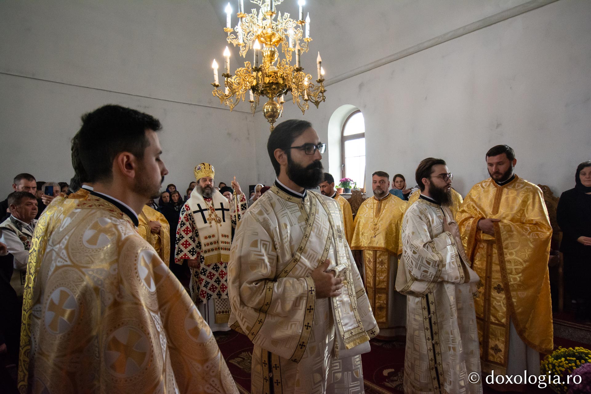 PS Nichifor Botoșăneanul a slujit la Parohia Buimăceni / Foto: Mihail Vrăjitoru Sobor de slujitori