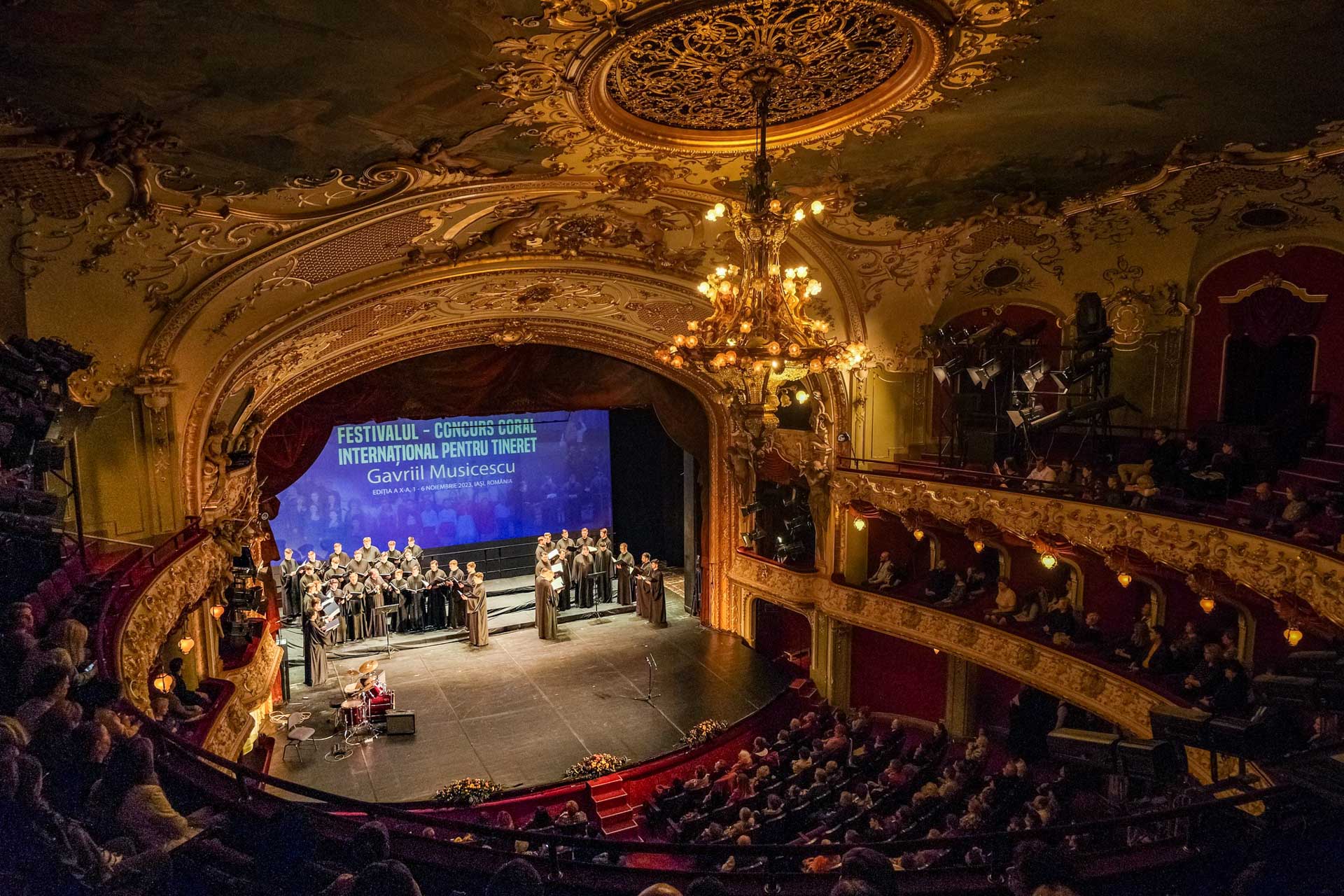 Ediția a X-a a Festivalului Concurs Coral Internațional pentru Tineret „Gavriil Musicescu”, la final Concert la Teatrul Național „Vasile Alecsandri” din Iași