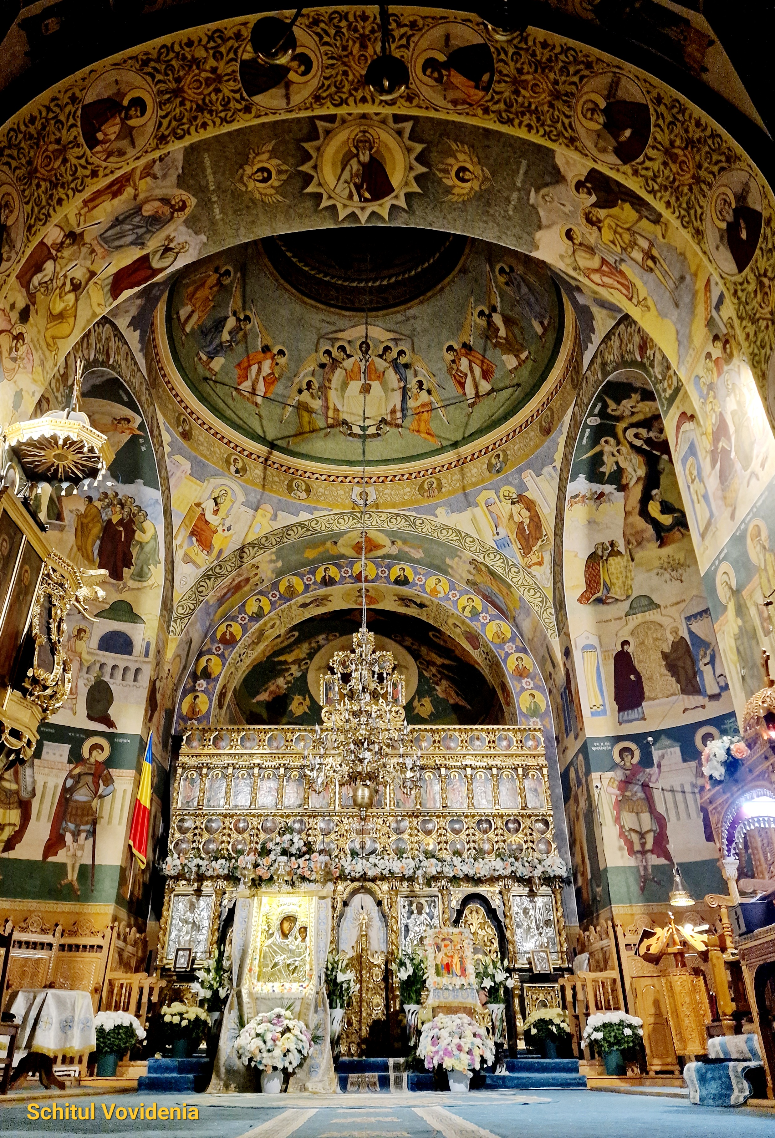 Schitul Vovidenia al Mănăstirii Neamț și-a serbat hramul
