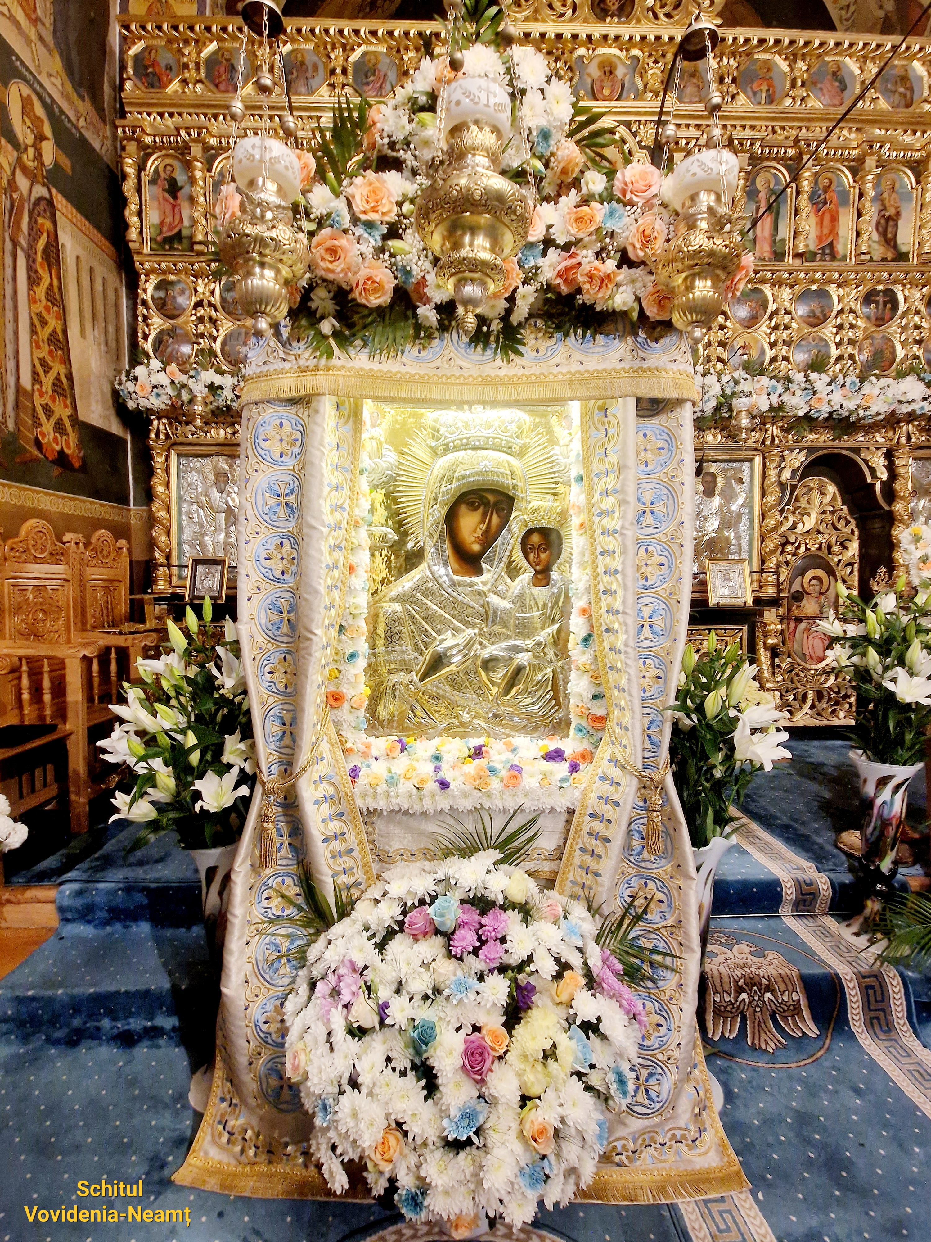 Schitul Vovidenia al Mănăstirii Neamț și-a serbat hramul