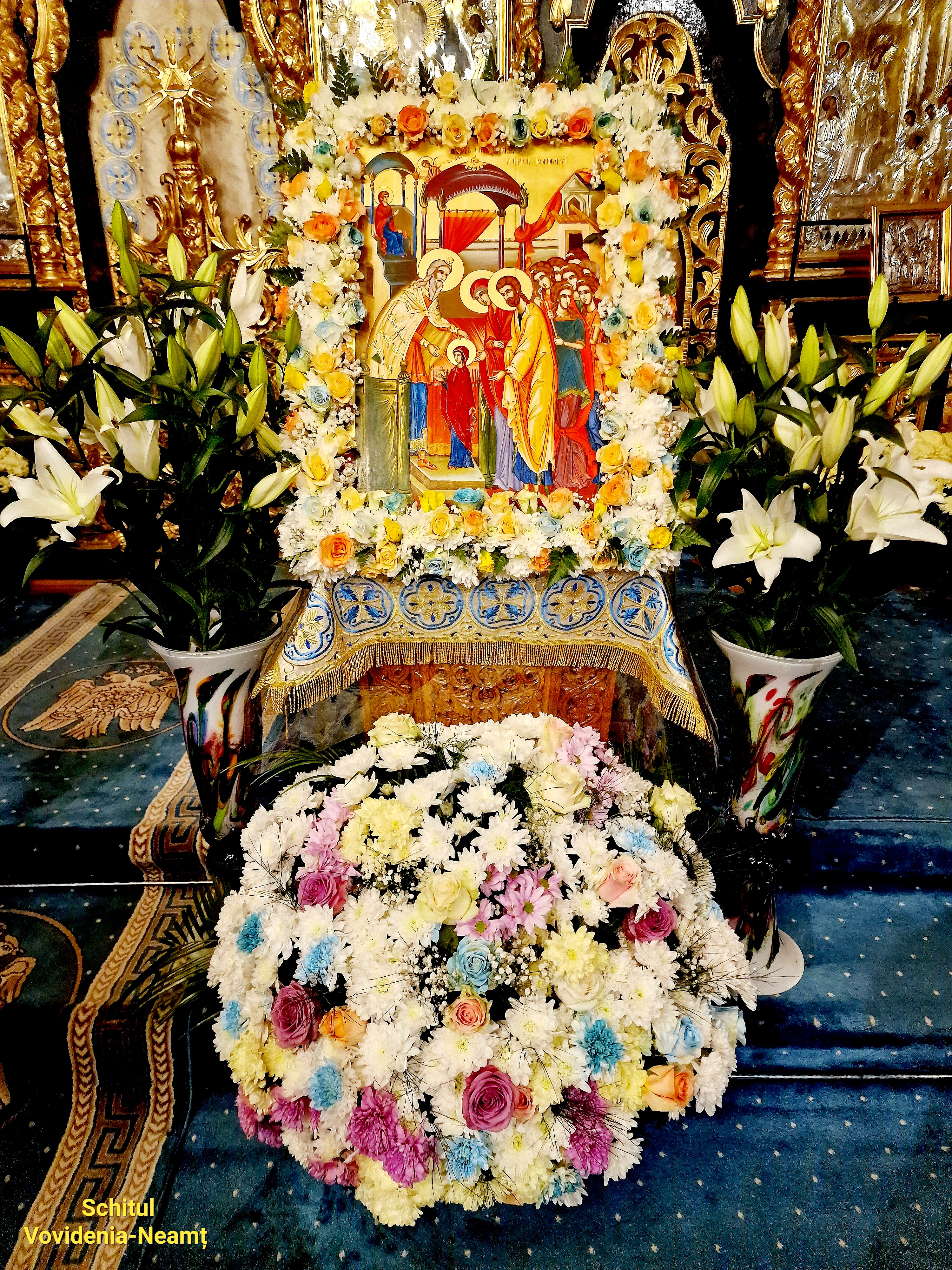 Schitul Vovidenia al Mănăstirii Neamț și-a serbat hramul