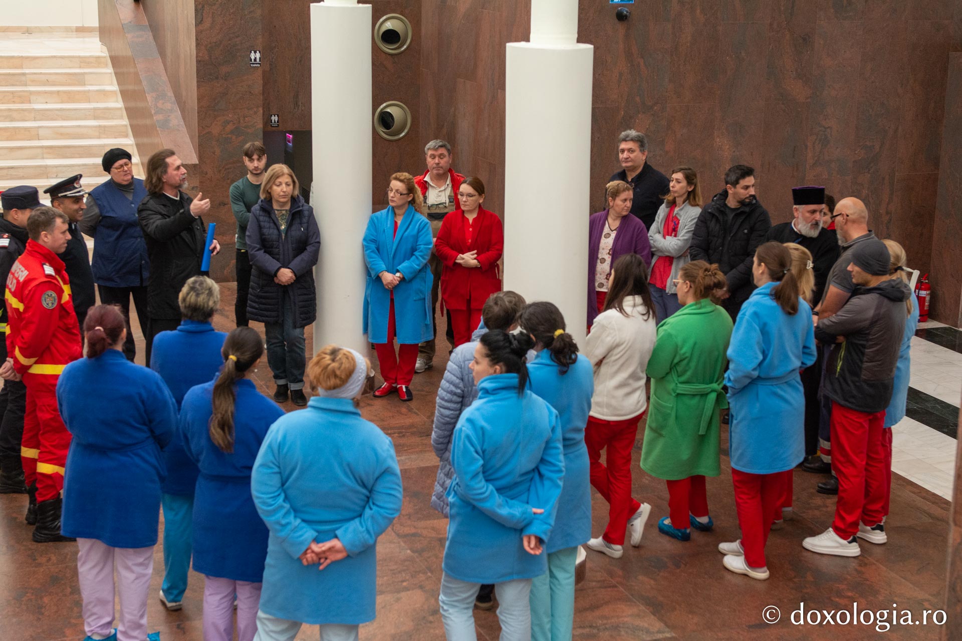 Instructaj ISU pentru angajați din cadrul Centrului Eparhial Iaşi