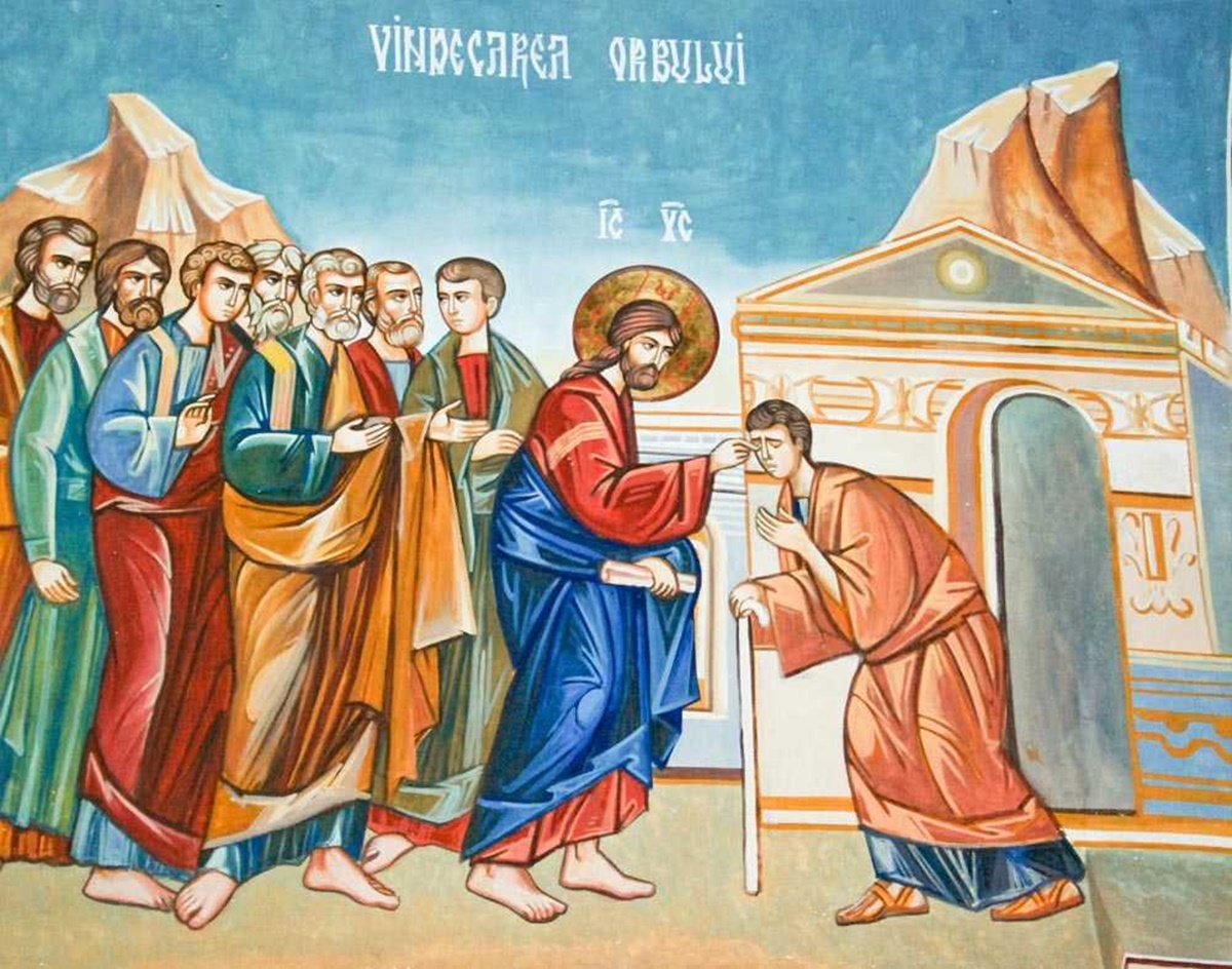 Vindecarea orbului din Ierihon